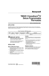 Honeywell CHRONOTHERM T8602C User's Manual