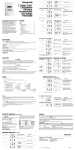 Honeywell CHRONOTHERM CT1957 User's Manual