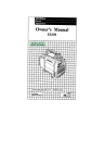 Honda EX350 User's Manual