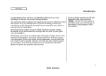 Honda 2009 Element User's Manual