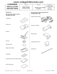 Honda 08E92-SNA-100B User's Manual