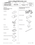 Honda 08E91-E22-100B User's Manual