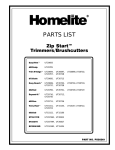 Homelite UT15152 User's Manual