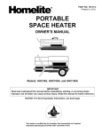 Homelite HHC35A User's Manual