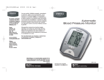 HoMedics BPA-100 User's Manual