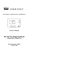 Home Automation RC-120 User's Manual