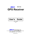 Holux GR-213U User's Manual