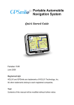 Holux GPSmile 52 User's Manual
