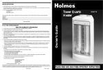 Holmes HQH715 User's Manual