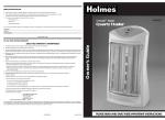Holmes 1TouchTM User's Manual