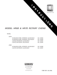 Hobart HR7E User's Manual