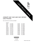 Hobart HGF35F ML-135536 User's Manual