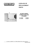 Hobart HC24EO User's Manual