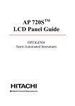 Hitachi 720STM User's Manual