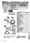Hitachi 26SVH User's Manual