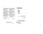 Hitachi Koki USA H 30PV User's Manual