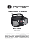 Hip Street HS-BB008 User's Manual