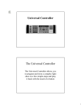 High End Systems Universal Controller User's Manual