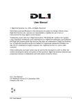 High End Systems DL1 User's Manual