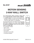 Heath Zenith SL-6107 User's Manual