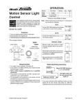 Heath Zenith SL-5408 User's Manual