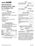 Heath Zenith SL-4300 User's Manual