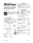 Heath Zenith SH-5512 User's Manual