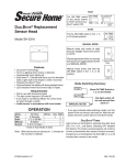 Heath Zenith SH-5316 User's Manual