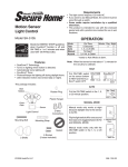Heath Zenith SH-5105 User's Manual