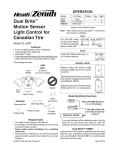 Heath Zenith SL-5597 User's Manual