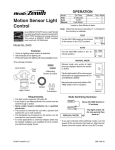 Heath Zenith BL-2400 User's Manual
