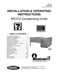 Heatcraft Refrigeration Products II User's Manual