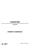 Hayter Mowers Powertrim 111-1073 User's Manual