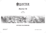 Hayter Mowers 561G User's Manual