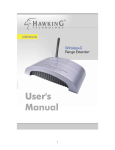 Hawking Technology HWUR54G User's Manual