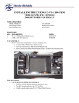 Havis-Shields C-VS-1100-F150 User's Manual