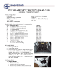Havis-Shields KK-K9-F12-K User's Manual