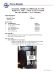 Havis-Shields KK-F-ST-SS User's Manual