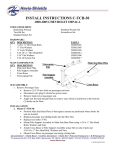 Havis-Shields C-TCB-30 User's Manual