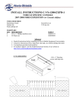 Havis-Shields C-VS-1200-EXPD-1 User's Manual