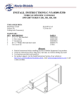 Havis-Shields C-VS-0309-F250 User's Manual