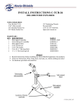 Havis-Shields C-TCB-26 User's Manual
