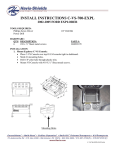 Havis-Shields C-VS-700-EXPL User's Manual