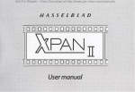 Hasselblad XPan II User's Manual