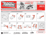 HASBRO Transformers 83462 User's Manual