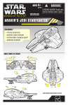 HASBRO Star Wars Anakins Jedi Starfighter 32164 User's Manual
