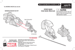 HASBRO Spiderman Street Spider Motorcycle 69193/69129 User's Manual