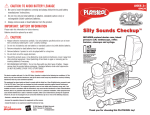 HASBRO Silly Sounds Checkup 09039 User's Manual