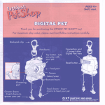 HASBRO Littlest Pet Shop Digital Pet 51472 User's Manual