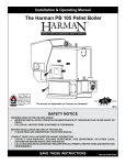 Harman Stove Company PB 105 User's Manual